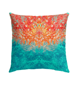 Retro Surf Vibes Outdoor Pillow Ride The Waves Of Nostalgia - Beyond T-shirts